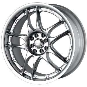 16x7 Sacchi S55 (255) (Hyper Silver w/ Machined Lip) Wheels/Rims 4x100 
