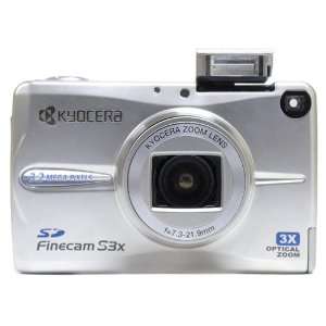  Kyocera FineCam S3X 3MP Digital Camera w/ 3x Optical Zoom 