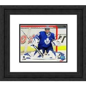 Framed Vesa Toskala Toronto Maple Leafs Photograph