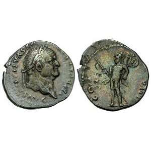  Vespasian, 1 July 69   24 June 79 A.D.; Silver Denarius 