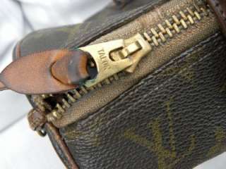 LOUIS VUITTON VINTAGE PAPILLON ROUND LV MONOGRAM BAG  