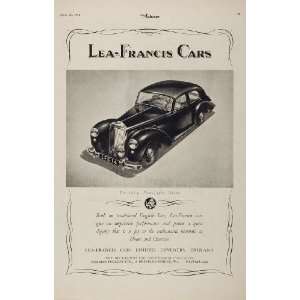   14 HP Four Light Saloon Car   Original Print Ad