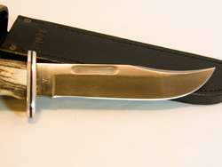 ESTATE VINTAGE 119 HORN HANDLE USA BUCK KNIFE #1  