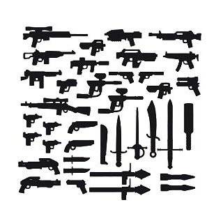 BrickArms Exclusive 2 to 4 Inch Scale Figure Style Mega Weapons Pack 