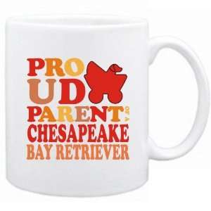  New  Proud Parent Of Chesapeake Bay Retriever  Mug Dog 