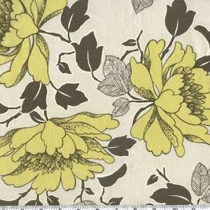  45 Wide Amy Butler Lotus Tree Peony Sand Fabric By The 