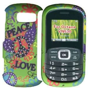 Green Love & Peace LG Octane VN530 Verizon Case Cover 
