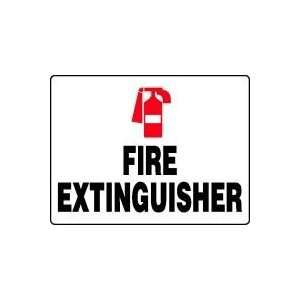 FIRE EXTINGUISHER Sign   36 x 48 Max Aluma Wood