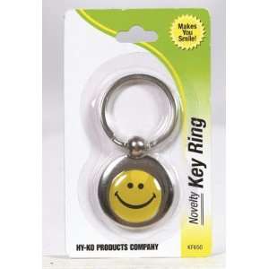   Prod Co Slv Smileface Key Chain Kf650 Key Hook/Ring