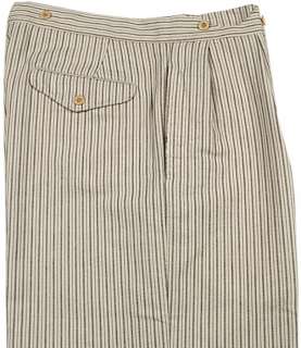 POLO RALPH LAUREN Pleated Baggy Pants Trousers 36 x 34  