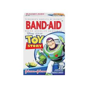 Band Aid Adhesive Bandages, Disney Pixar Toy Story, Assorted Sizes, 20 