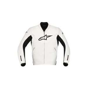  Alpinestars Indy Leather Jacket   48 Euro/White 