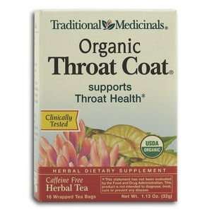  Traditional Medicinals Throat Coat, Organic   1 box (Pack 