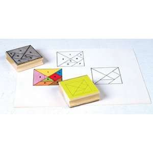  Quality Tangram Stamps Set Of 2 By Center Enterprises 