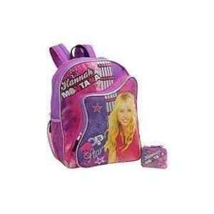  Disney Hannah Montana Backpack with BONUS Coin Purse 