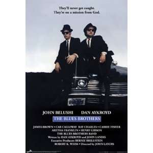  THE BLUES BROTHERS MOVIE 24X36 WALL POSTER #ST4478