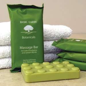 Basic Earth Botanicals Hotel and Motel Wrapped Massage Bath Soap 2 oz 