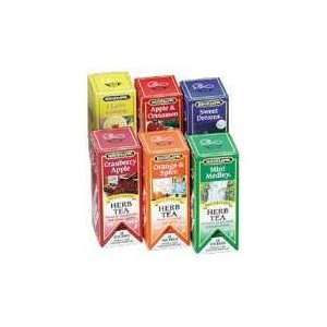  BTC15578   Tea Bags, Herbal, 2 lb., 6 Flavors Office 
