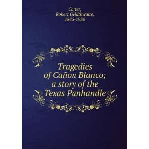   of the Texas Panhandle Robert Goldthwaite, 1845 1936 Carter Books