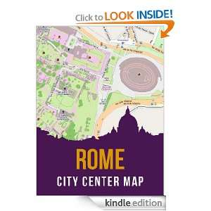  Center Street Map (Old Rome, Colosseo, Modern Center, North Center 