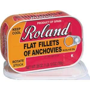 Roland Anchovy Fillets in Olive Oil Grocery & Gourmet Food
