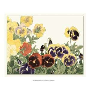  Japanese Flower Garden V by Konan Tanigami 20x16