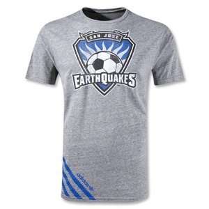  adidas San Jose Earthquakes 2012 Big Stripes T Shirt 