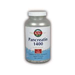  Pancreatin 500 Tabs, 1400 mg (Pancreatic enzymes)   KAL 