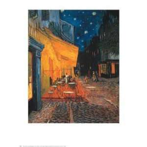  Cafe Terrace at Night by Vincent Van Gogh 19.25X24.00. Art 