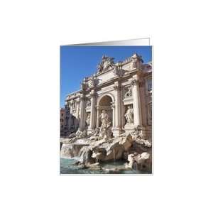 Trevi Fountain, Rome, Lazio, Italy Card
