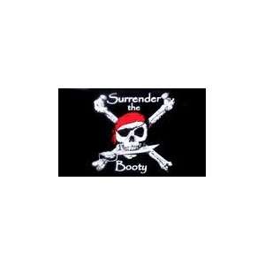 Pirate Flag, Surrender the Booty 3feet X 5feet