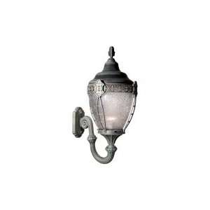 Hanover Lantern B175FRMBLK Grosse Pointe Medium 1 Light Outdoor Wall 