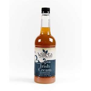 Valetta Flavor Company Irish Cream Sugar Free Coffee Syrup, 25.4 Ounce 