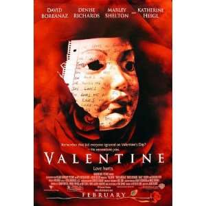  Valentine   2001   Original 27x40 Movie Poster   Katherine 