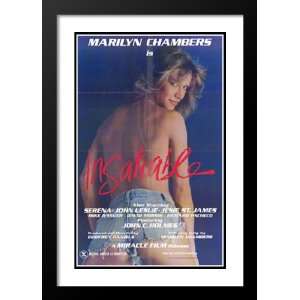  Insatiable 20x26 Framed and Double Matted Movie Poster 