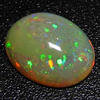   HIGHLY DAZZLING MULTI COLOR NATURAL RARE SOLID WELO OPAL ETHIOPIAN