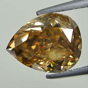 VDO~1.52 CTS Untreated Rare Fancy Brown Natural Diamond  