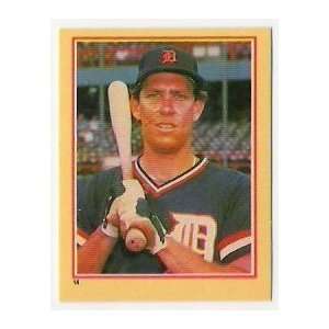  1984 Fleer Stickers #14 Alan Trammell