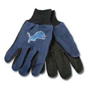  Detroit Lions Two Tone Gloves