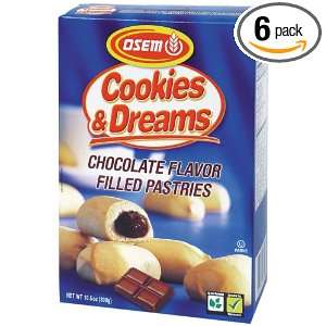 Osem Cookies & Dreams Chocolate Flavor Filled Pastries, 10.5 Ounce 