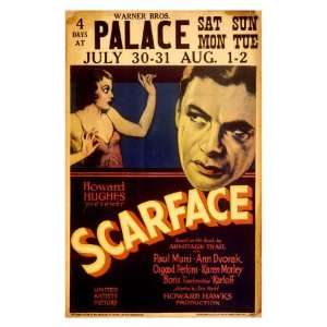  Howard Hughes presents Scarface Giclee Poster Print, 32x44 