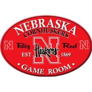  University Of Nebraska Game Room Sign
