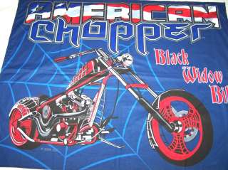 American Chopper Black Widow FINISHED Wallhanging  