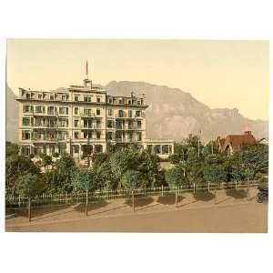  Photochrom Reprint of Lutschinen, Hotel Widenmann, Bernese 