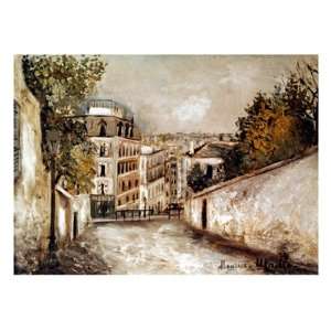  Utrillo Montmartre, 20Th C Premium Giclee Poster Print 