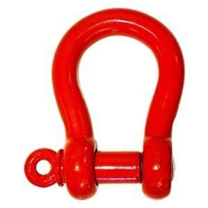 16 2 Ton WLL Painted Carbon Steel Screw Pin Anchor Shackle, Pack of 