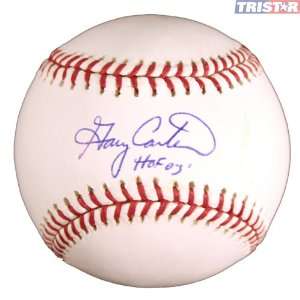  Gary Carter Autographed ML Baseball Inscribed HOF 03 