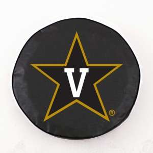 Vanderbilt Commodores Black Tire Cover, Small  