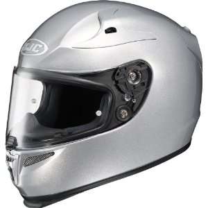  HJC RPS 10 Light Silver Full Face Helmet (2XL) Automotive