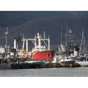  Ships in Docks in the Southernmost Citiy in the World, Ushuaia 